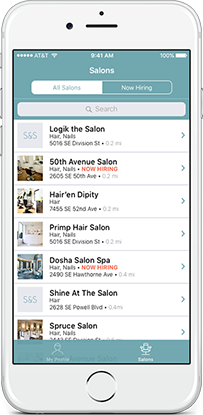 Salon&Savvy iPhone app